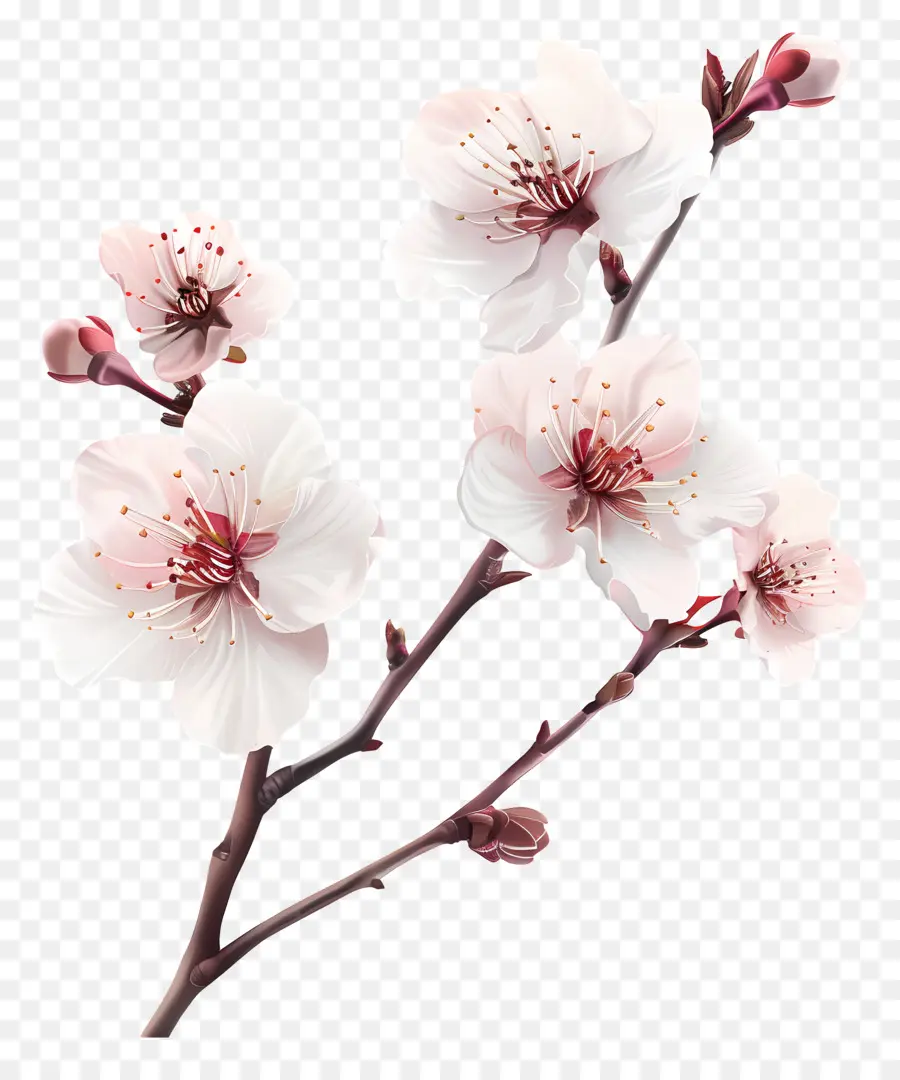 Sakura çiçekler，Kiraz çiçeği PNG