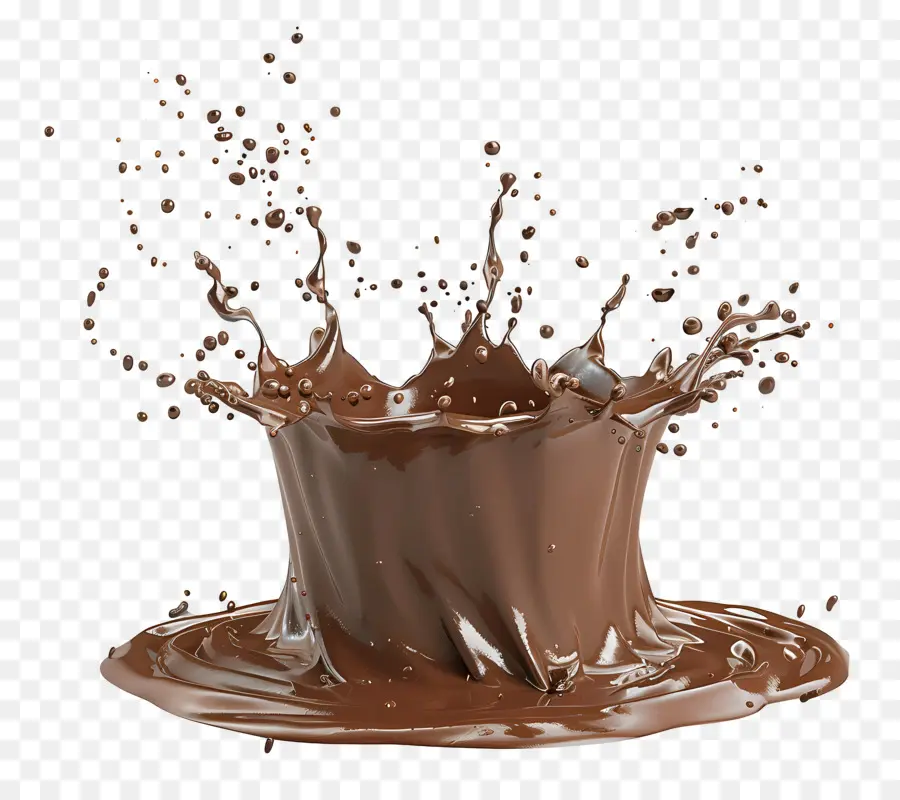 Sıçrama Toprağı，çikolatalı Milkshake PNG