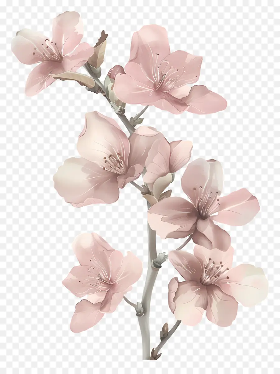 Sakura çiçekler，Pembe çiçek PNG