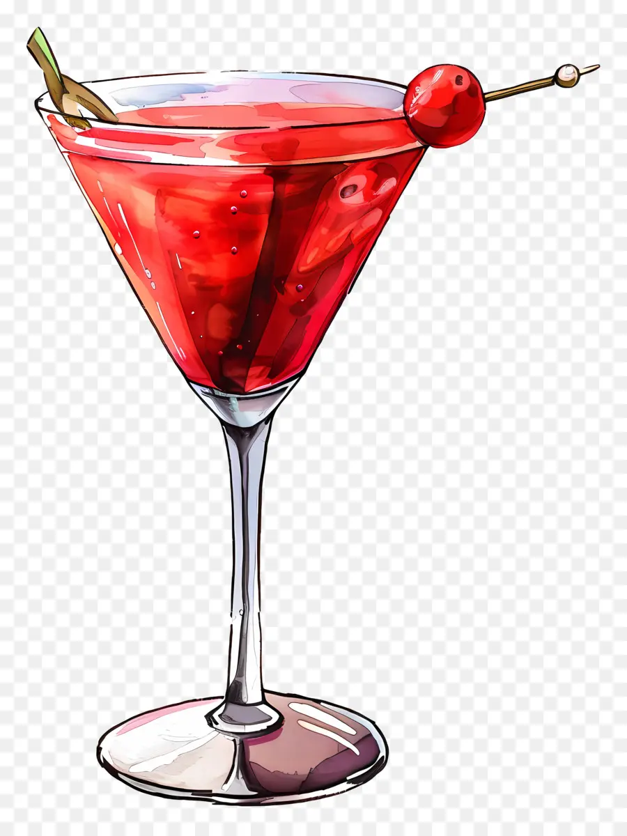 Kırmızı Kokteyl，Kırmızı Martini PNG