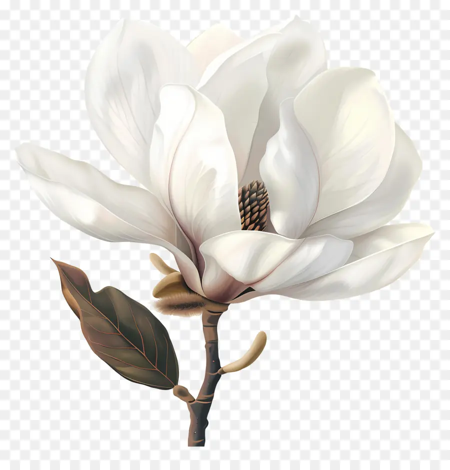 Beyaz Manolya，Manolya çiçekler PNG
