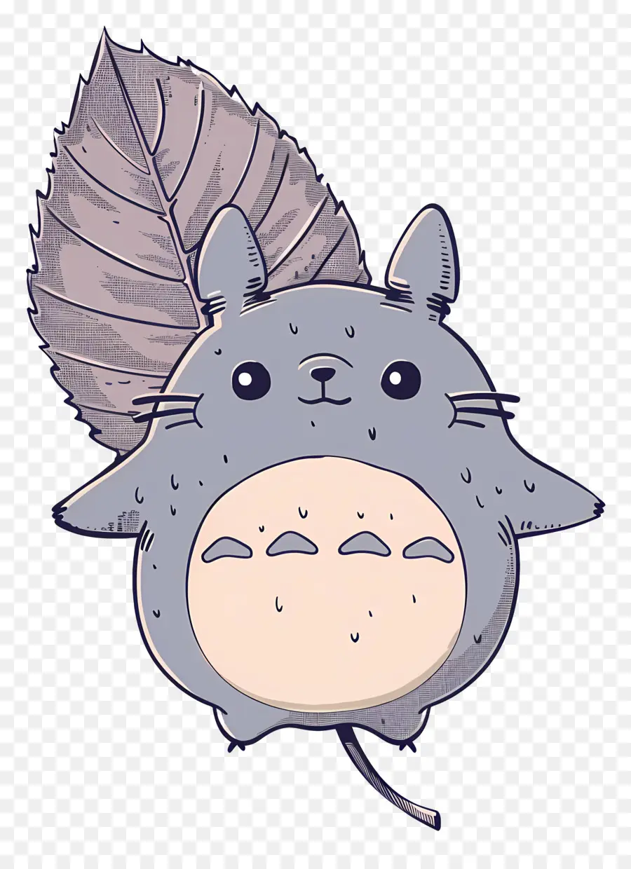 Totoro，Gri PNG