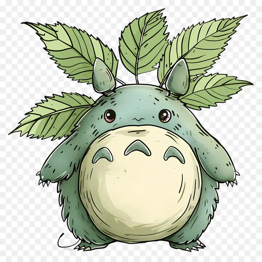 Totoro，Sevimli Yaratık PNG