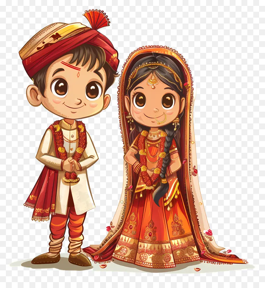 Hindu Düğün，Geleneksel Hint Düğünü PNG