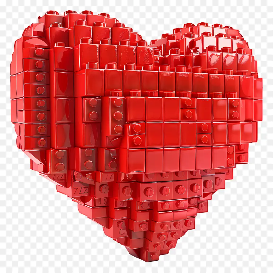 Kırmızı Kalp，Kalp şeklinde PNG