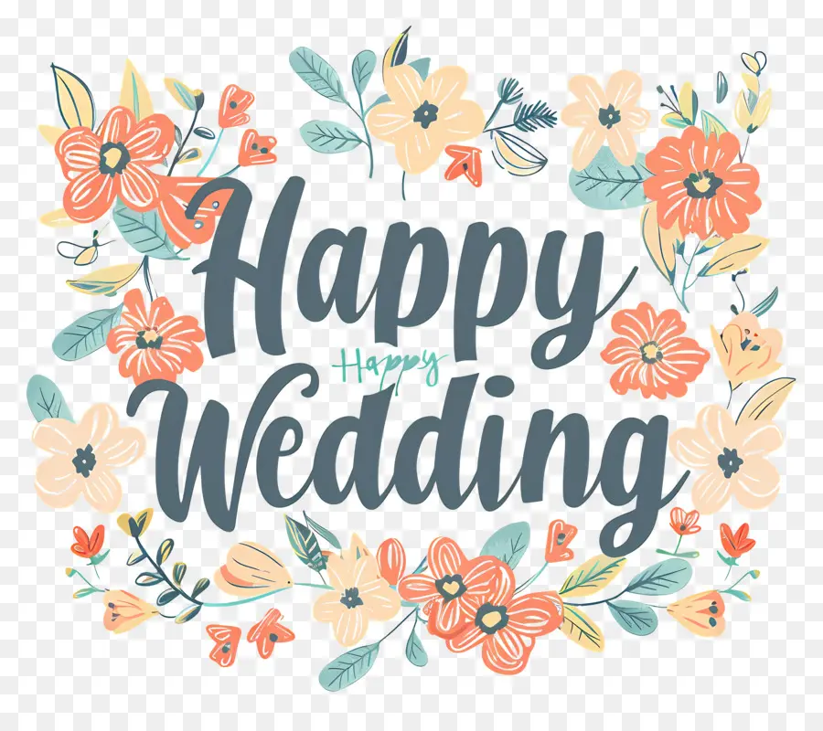 Mutlu Düğün，Düğün Tasarım PNG