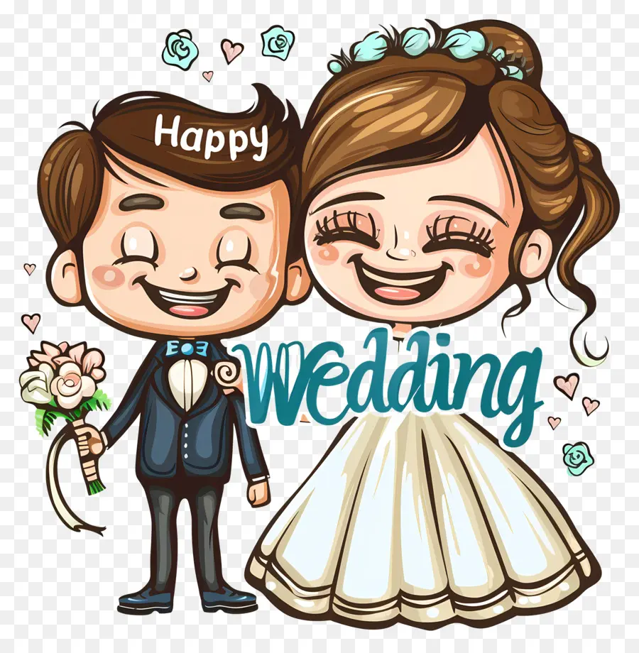 Mutlu Düğün，Mutlu çift PNG