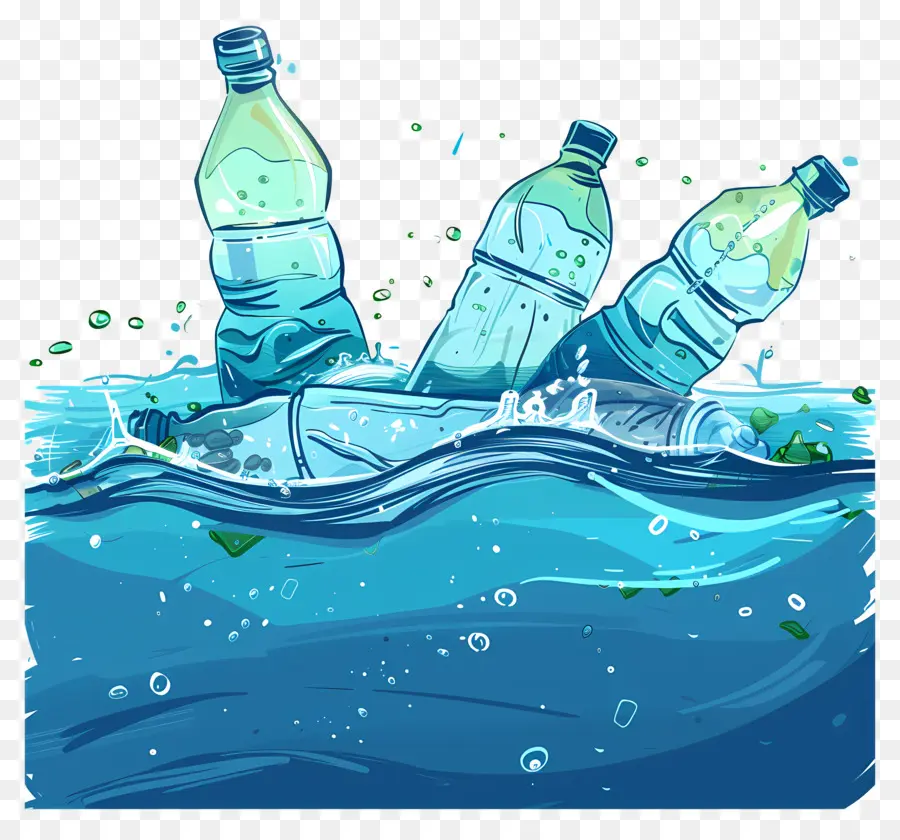 Okyanus Kontaminasyonu，Su şişesi Kirliliği PNG