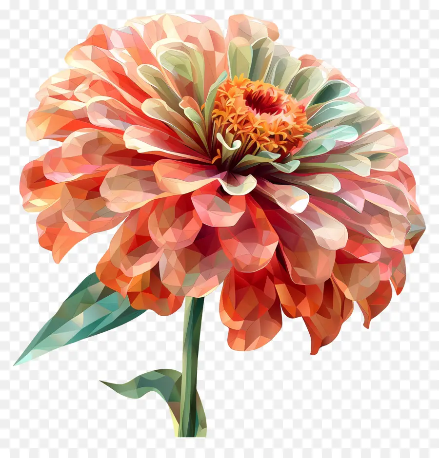 Dijital çiçek Sanatı，çiçek PNG