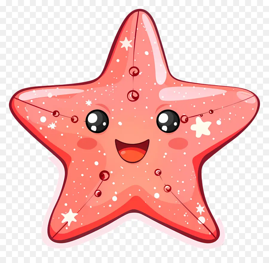 Sevimli Denizyıldızı，Animasyonlu Denizyıldızı PNG