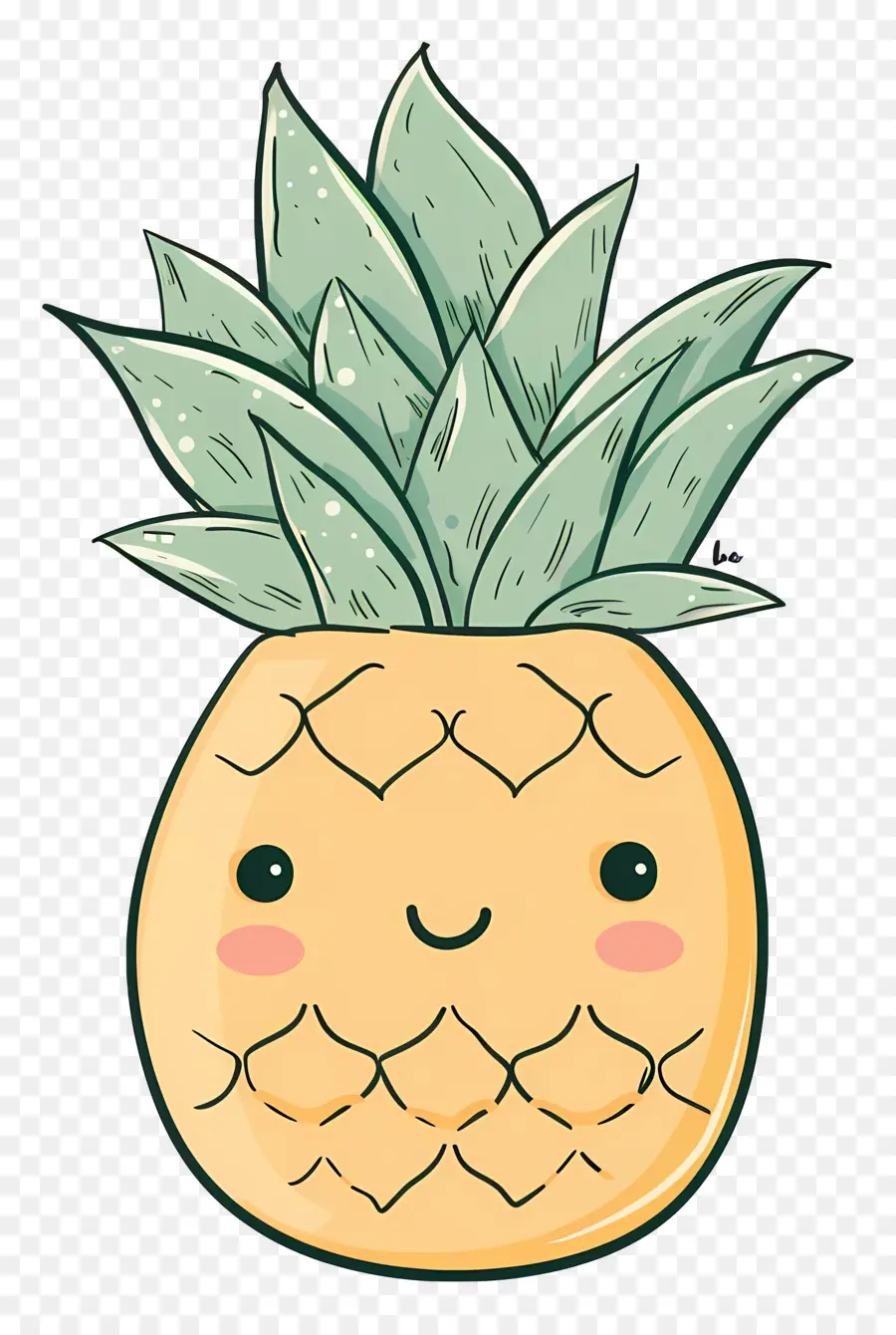 Ananas，Karikatür Ananas PNG