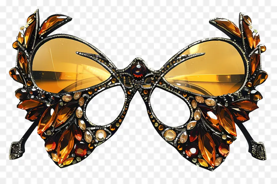 Güneş Gözlüğü Tasarımı，Kelebek Maskesi PNG