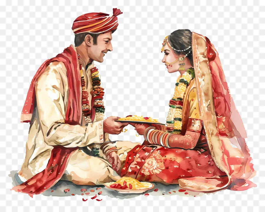Hint Düğünü，Hint Düğün Gelenekleri PNG