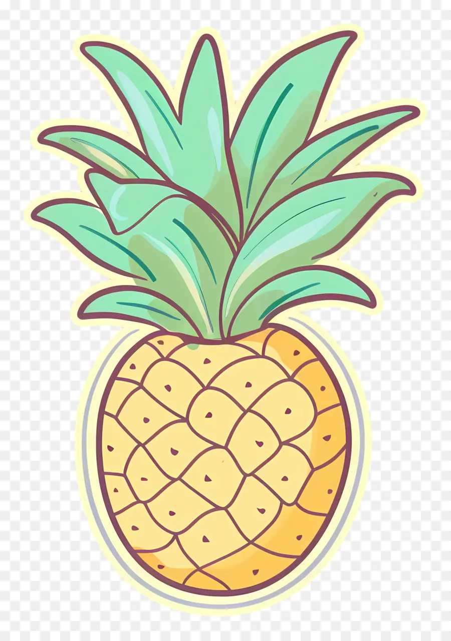 Ananas，Kalpli Ananas PNG