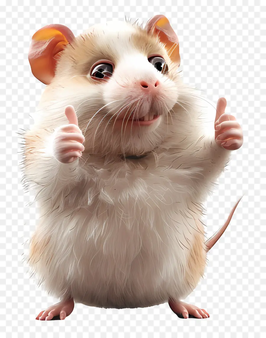 Başparmak Kadar，Hamster PNG