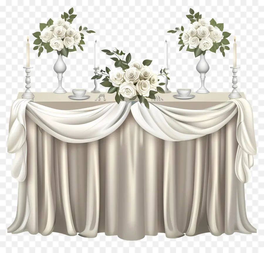 Nikah Masasına，Düğün Dekor PNG