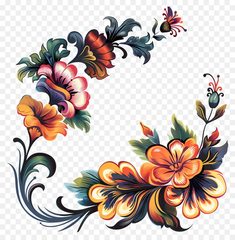 çiçek Dekorasyon，çiçek Sanat PNG