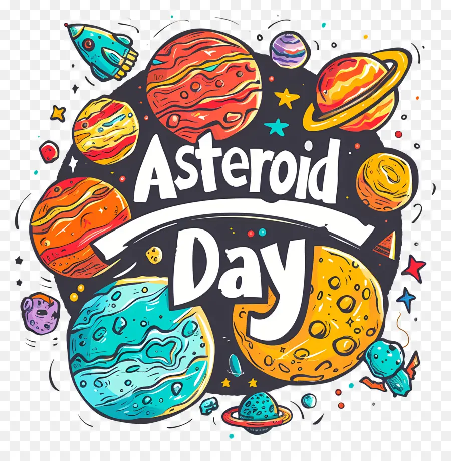 Uluslararası Asteroit Gün，Astronomi PNG