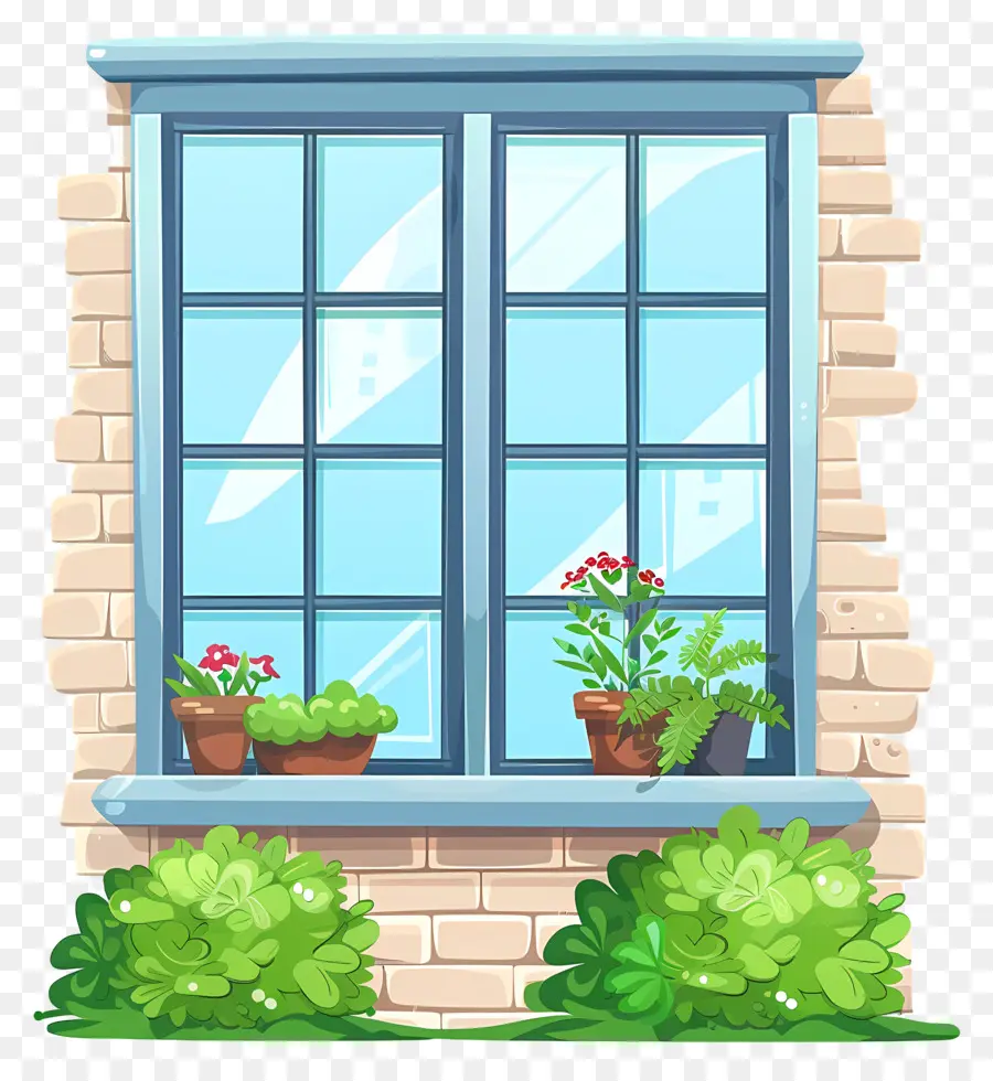 Ev Penceresi，Pencere Bitkileri PNG