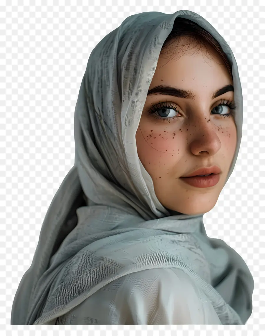 Gerçek Hijab Kızı，Kadın PNG