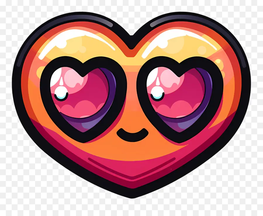 Emoji Kalp，Kalp şekli PNG
