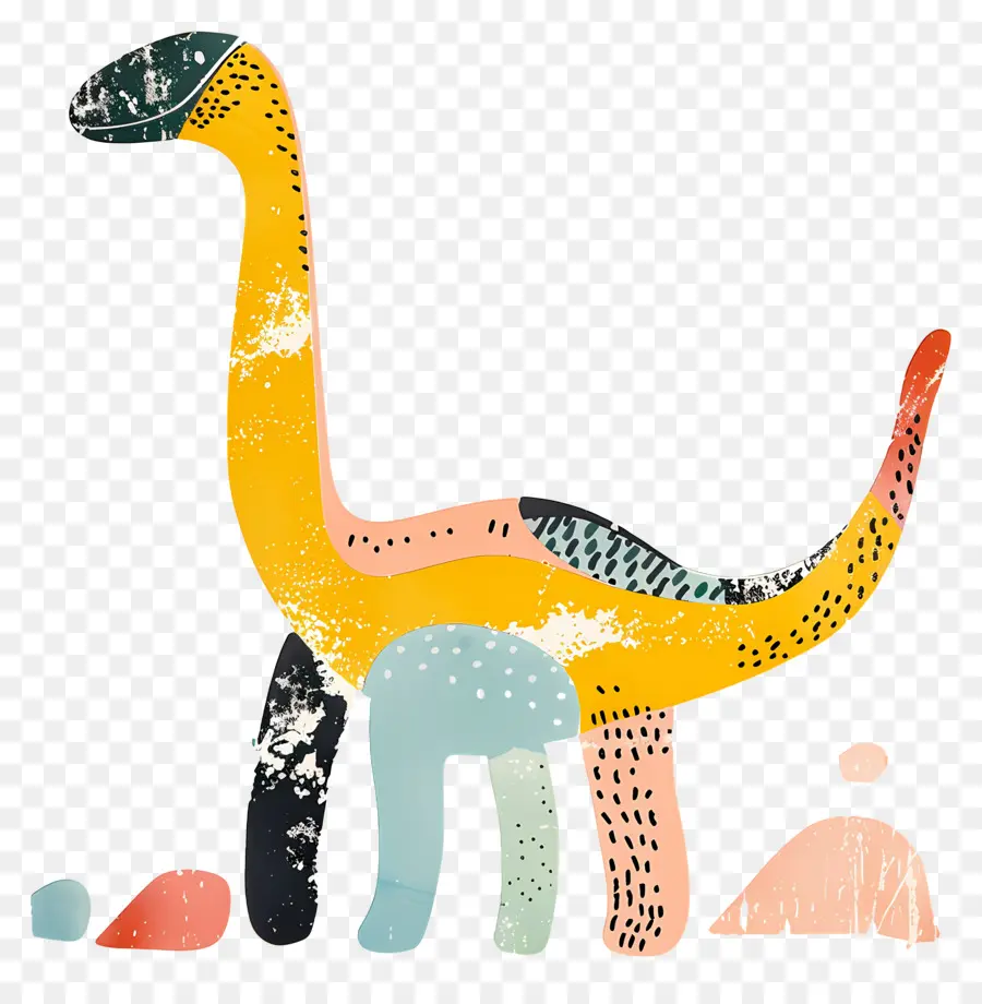 Dinozor，Soyut Sanat PNG