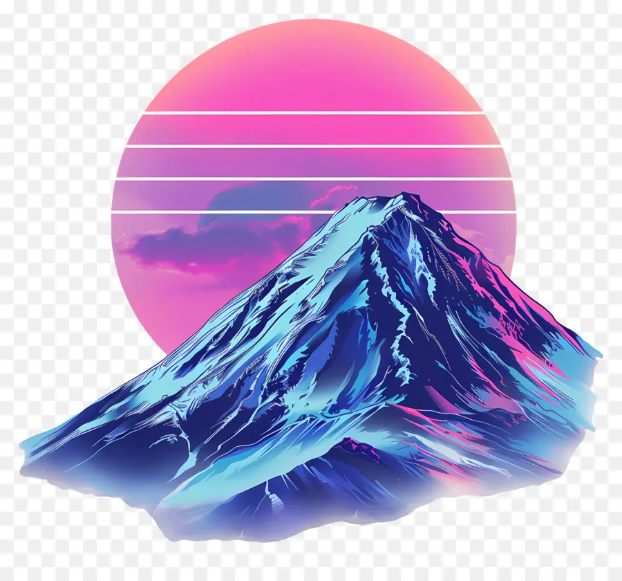 Vaporwave Dağı，Vaporwave PNG