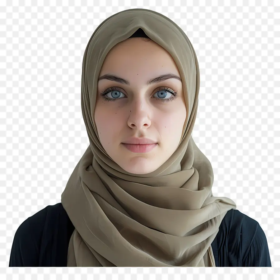 Gerçek Hijab Kızı，Başörtüsü PNG