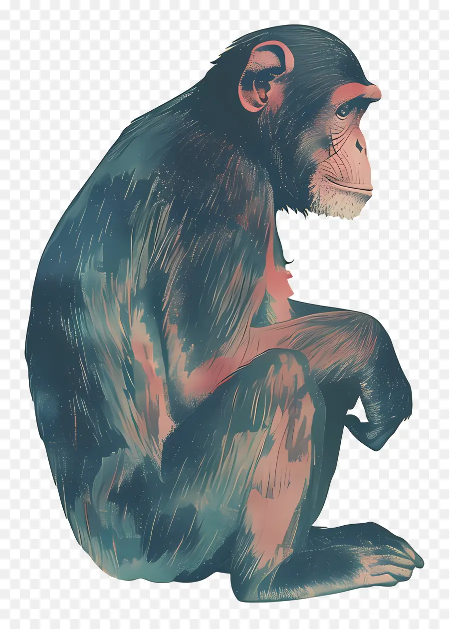 Maymun，şempanze PNG