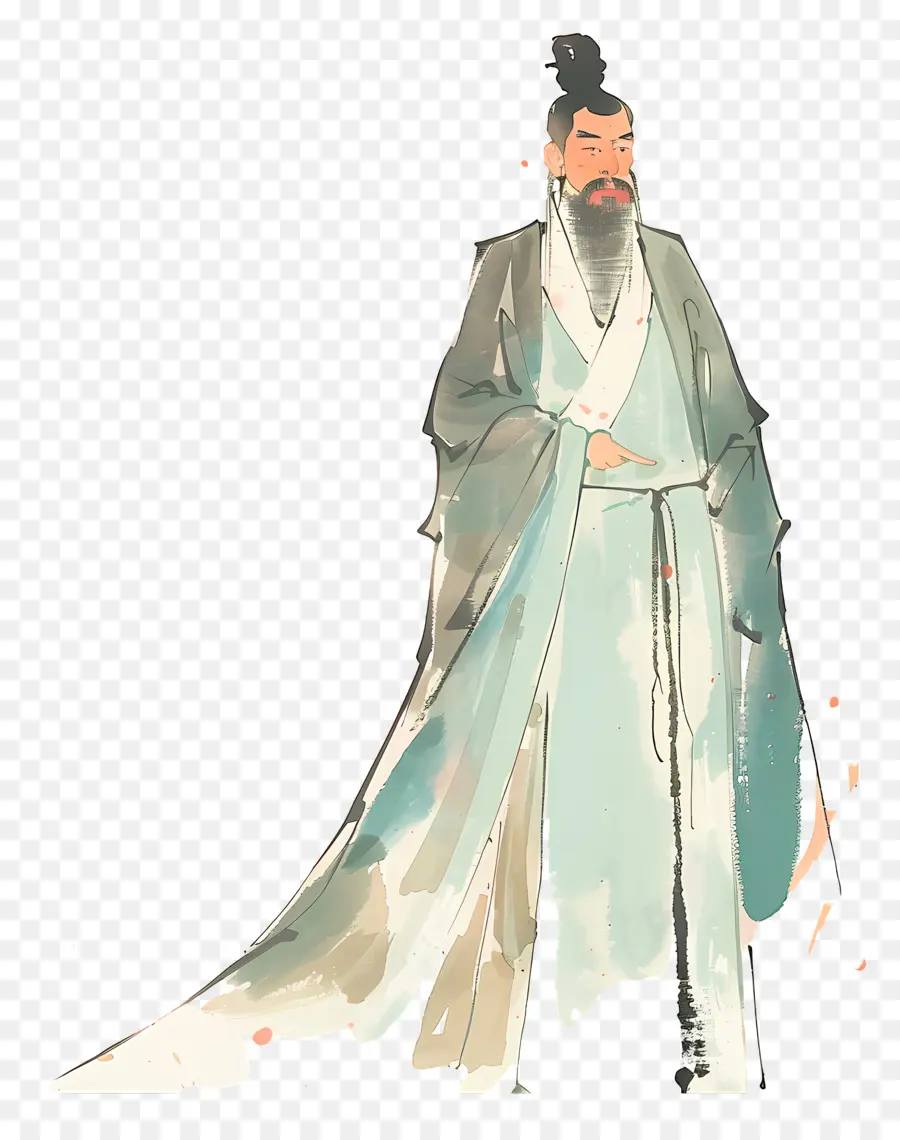 Qu Yuan，Antik Adam PNG