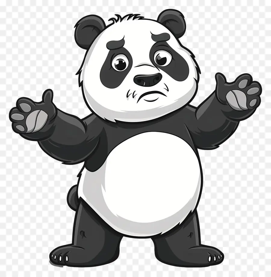 Omuz Silkmek，Panda PNG