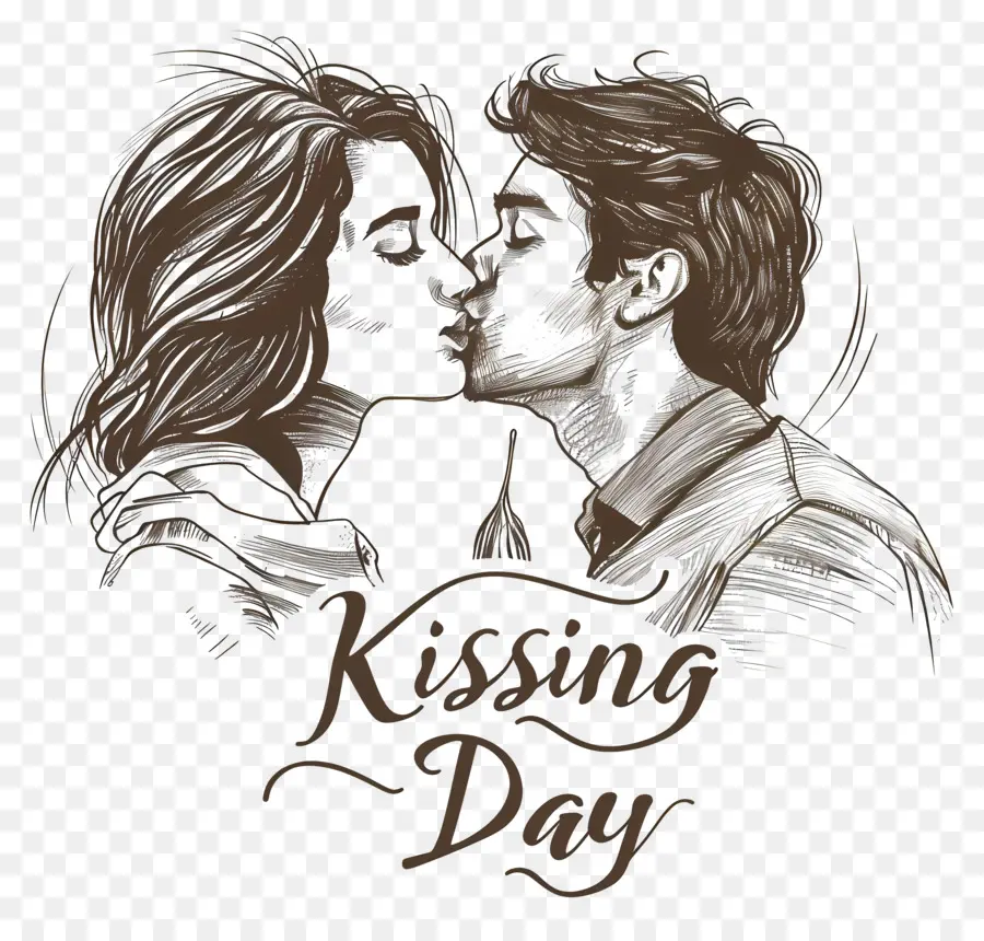 Uluslararası öpüşme Günü，Öpüşme Günü PNG