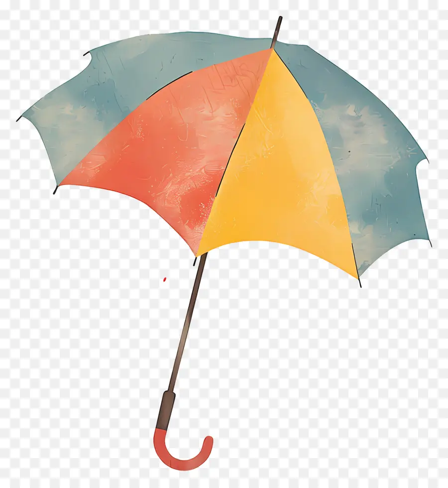 şemsiye，Renkli şemsiye PNG