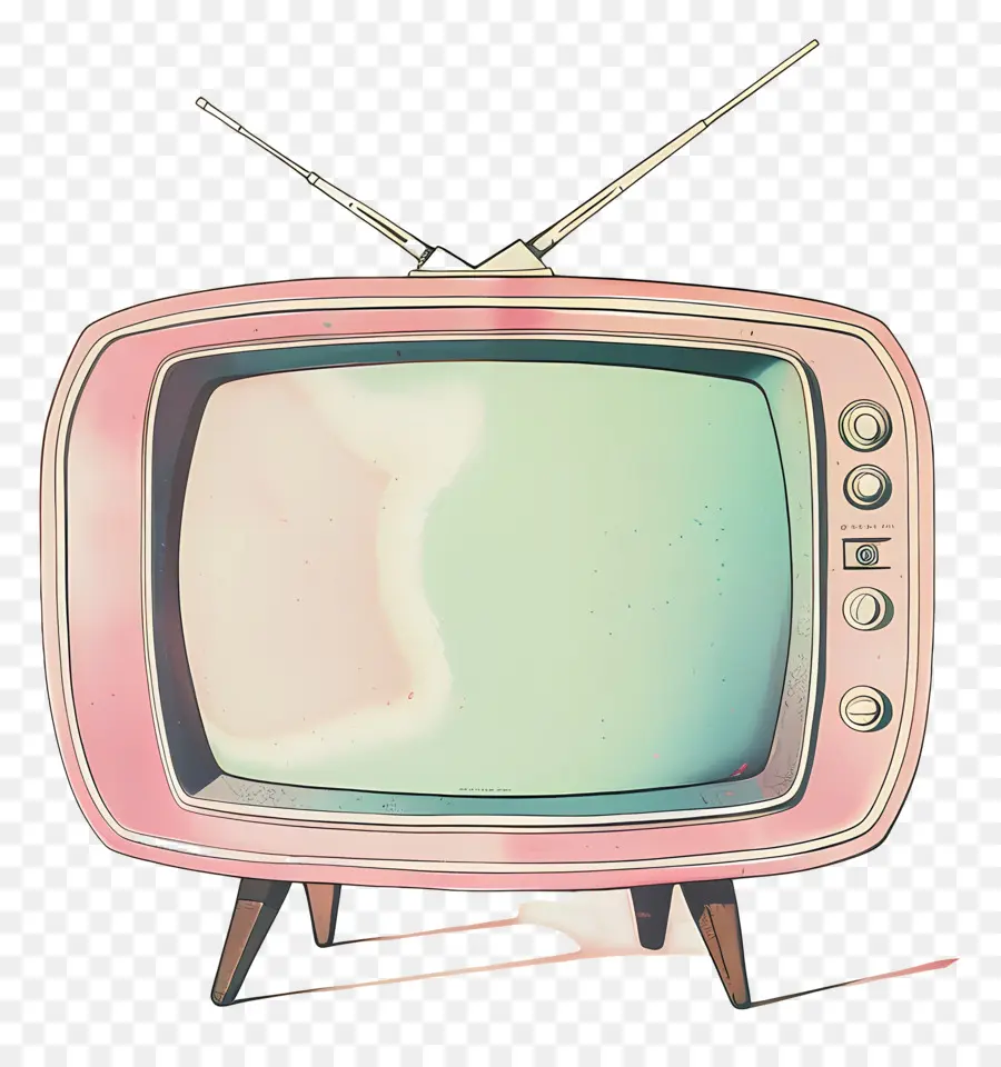 Televizyon，Vintage Televizyon PNG