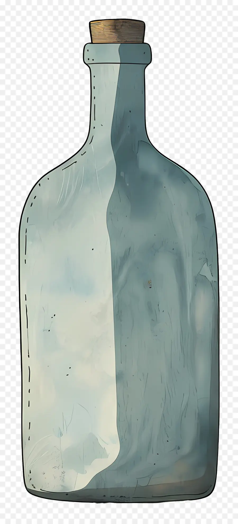 şişe，Antika Şişe PNG