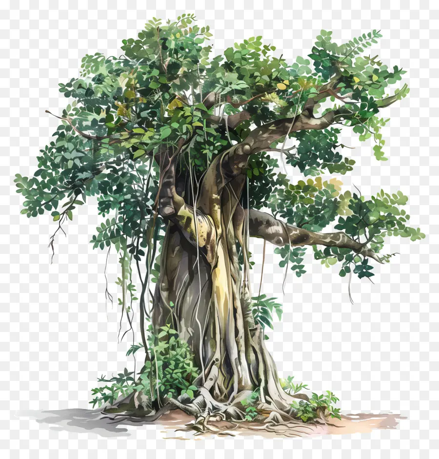 Banyan Ağacı，Eski Ağaç PNG