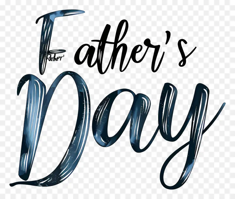 Babalar Günü，El Yazısı PNG