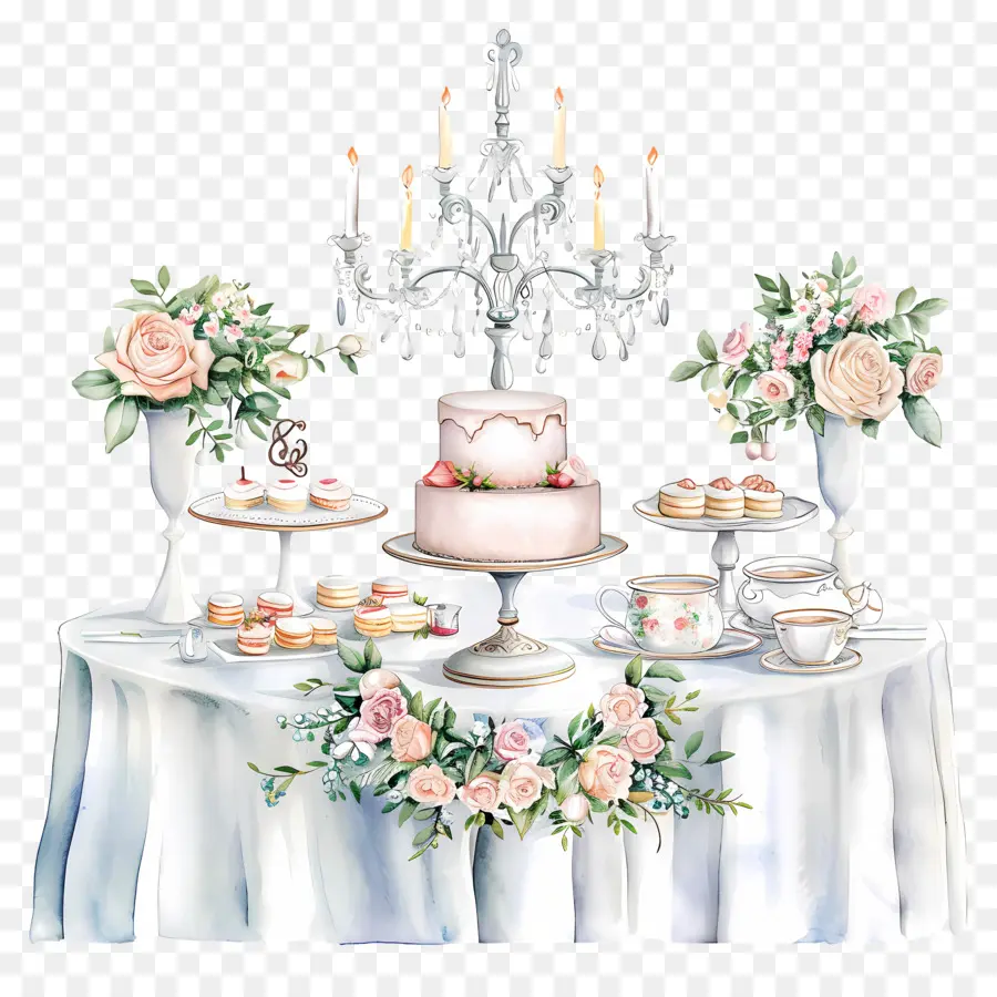 Nikah Masasına，Düğün Pastası PNG