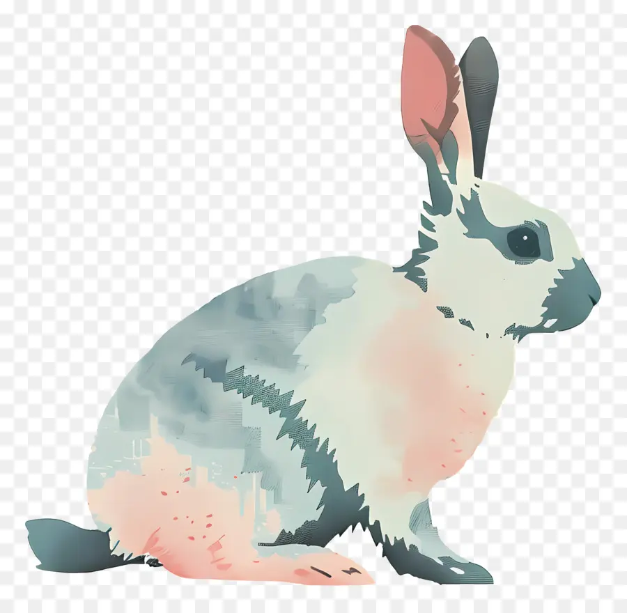 Tavşan，Meraklı PNG