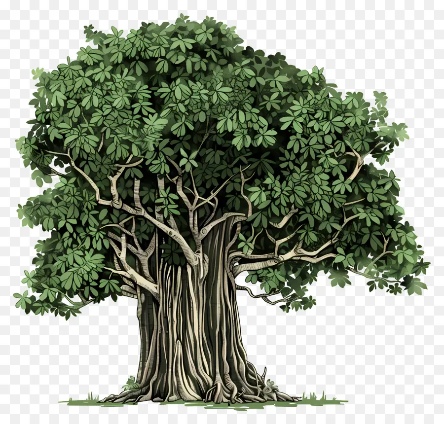 Banyan Ağacı，Ağacın Gövdesi PNG