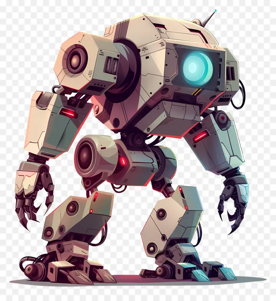 Robot Mech，Fütüristik Robot PNG