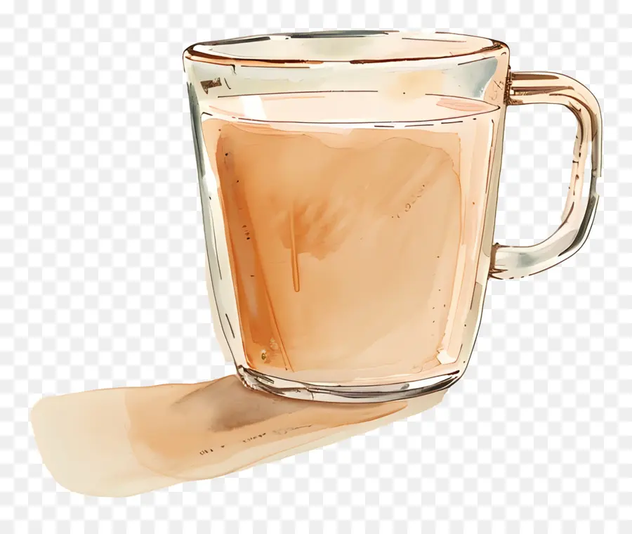Süt çay，Kahve PNG