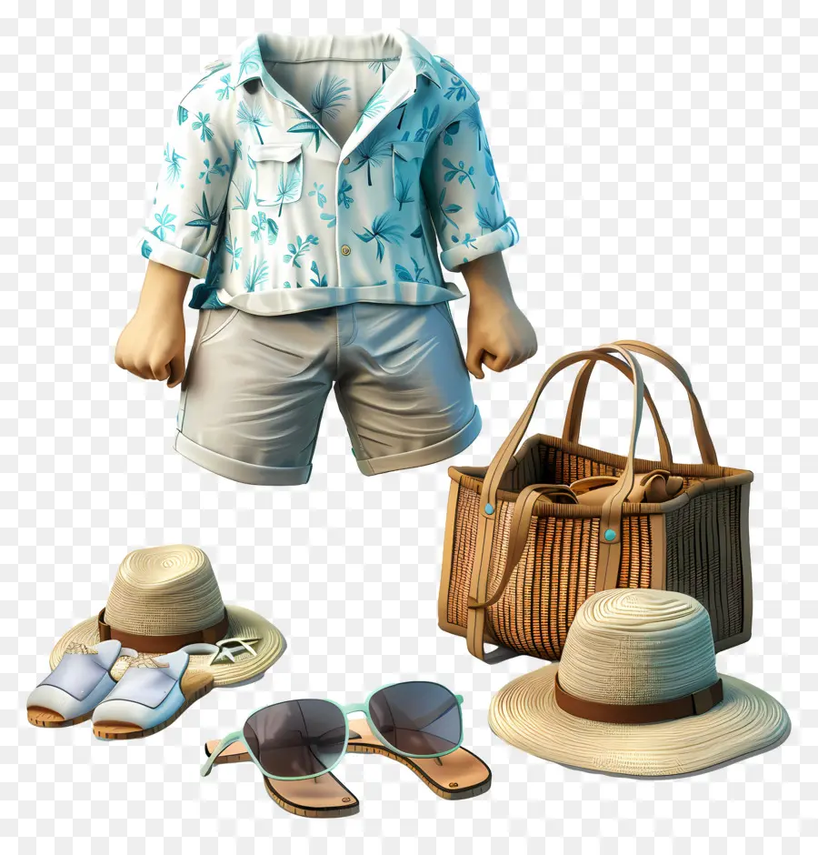 Yaz Kıyafeti，Plaj Kıyafetleri PNG