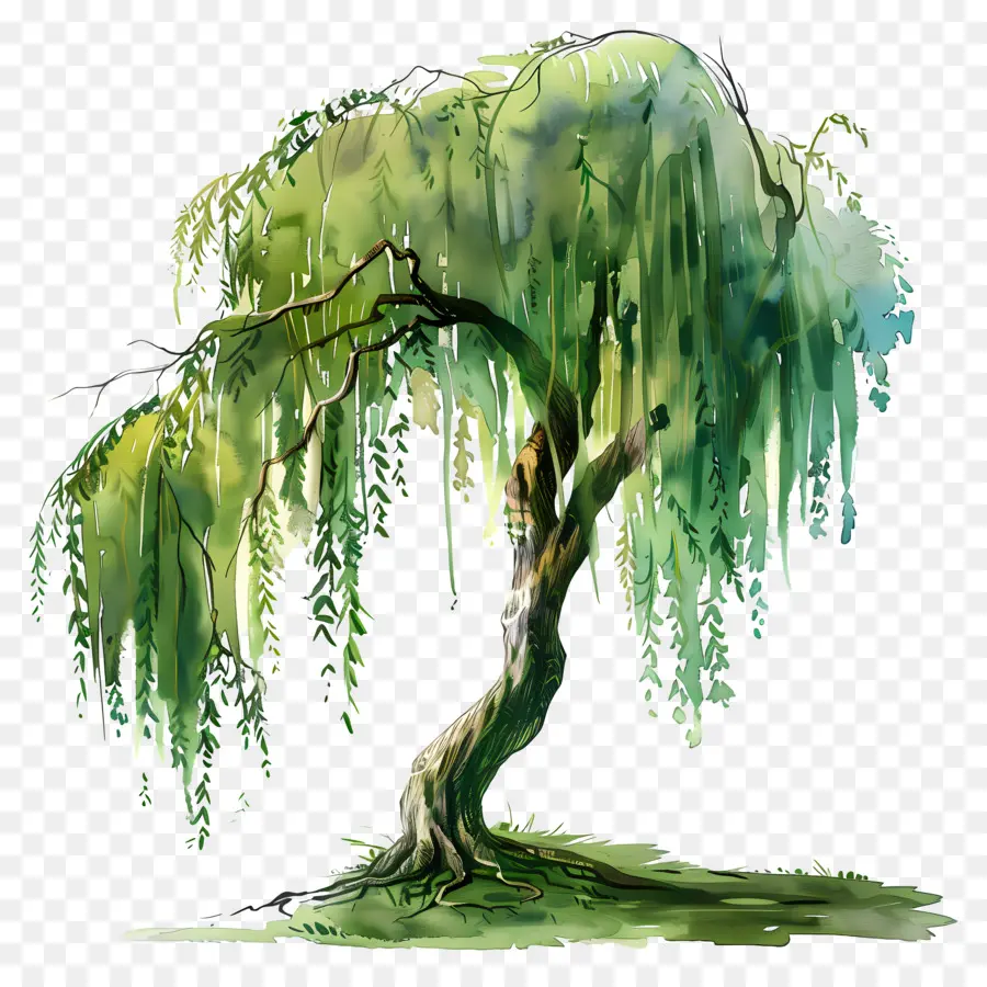 Söğüt Ağacı，Büyüme PNG