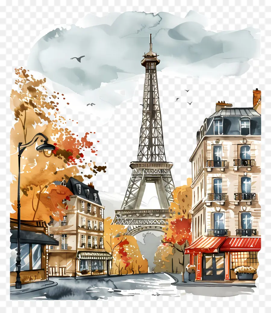 Paris，Eyfel Kulesi PNG