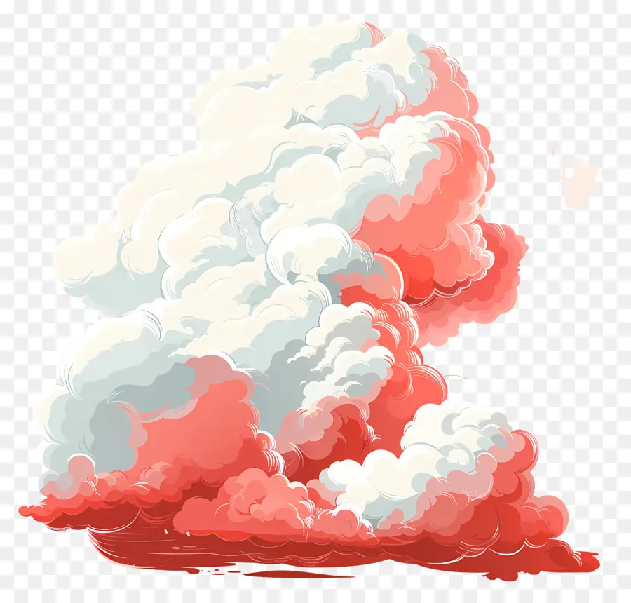 Beyaz Bulut，Karikatür Bulut PNG
