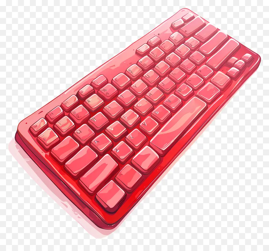 Klavye，Kırmızı Klavye PNG