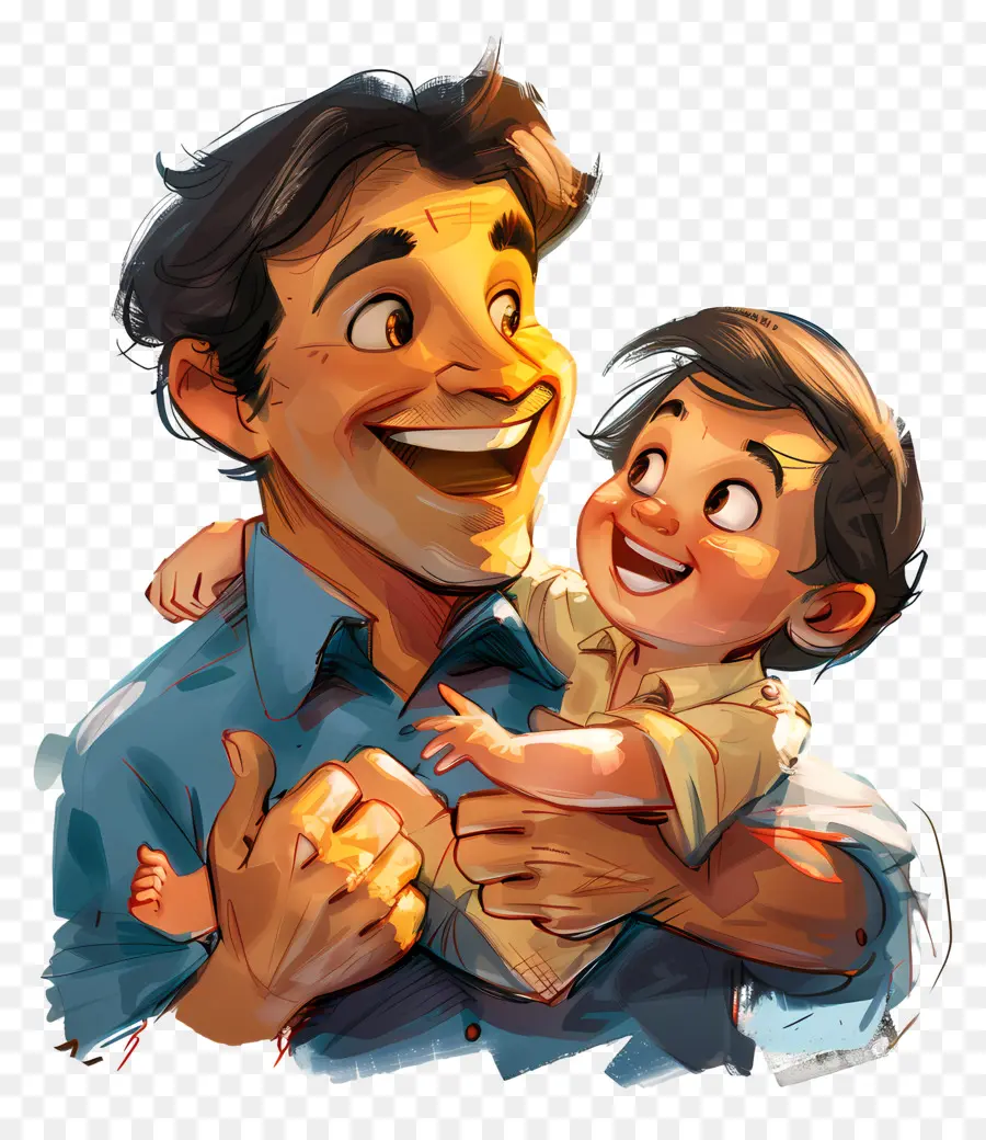 Babalar Günü，Karikatür çizim PNG