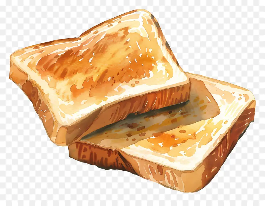 Tost，Dilimlenmiş Ekmek PNG