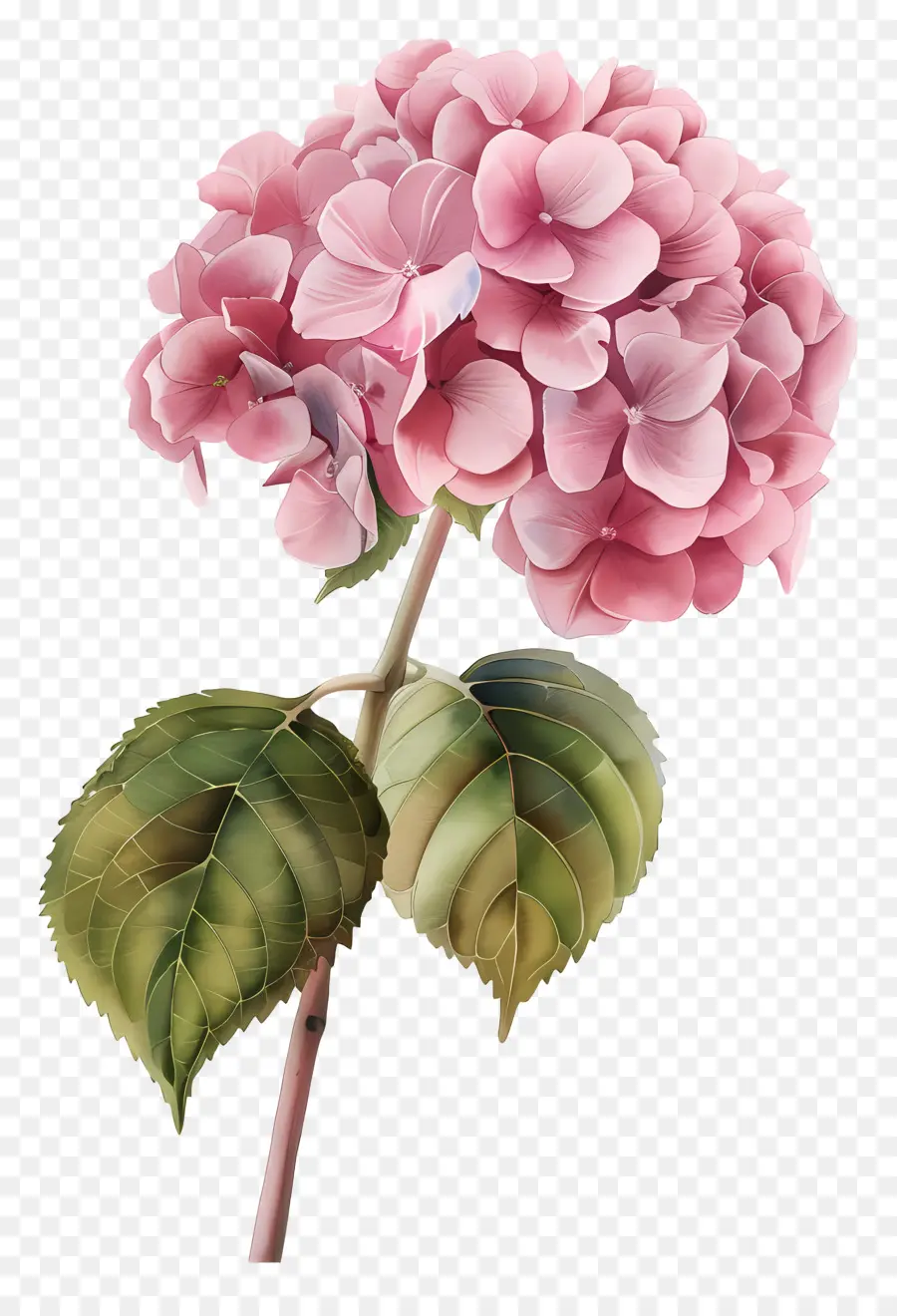 Pembe Ortanca，çiçek PNG